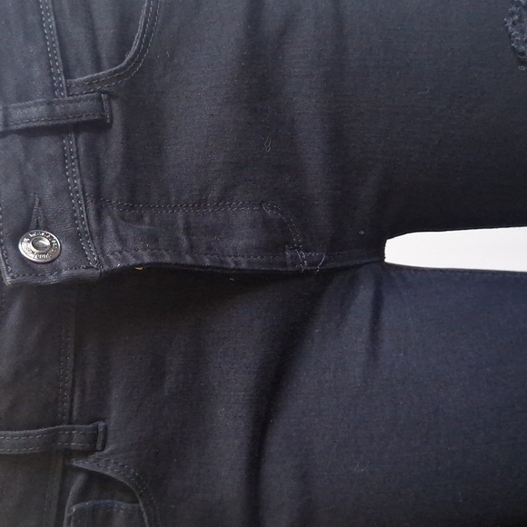 Kensie Effortless Ankle Mid Rise Black Jeans Size 8 - Picture 7 of 9